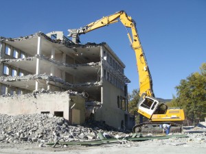 Démolition Bâtiment France Télécom Gap