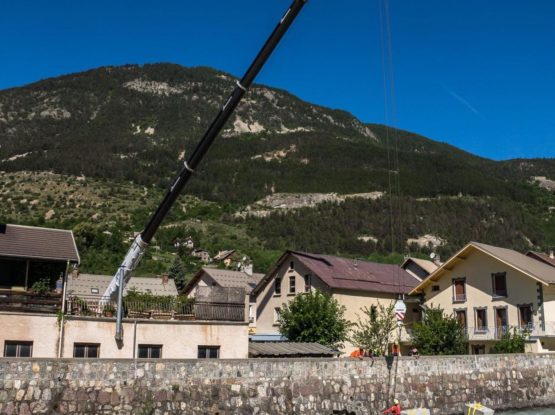 Reprise affouillement – L’Argentière La Bessée