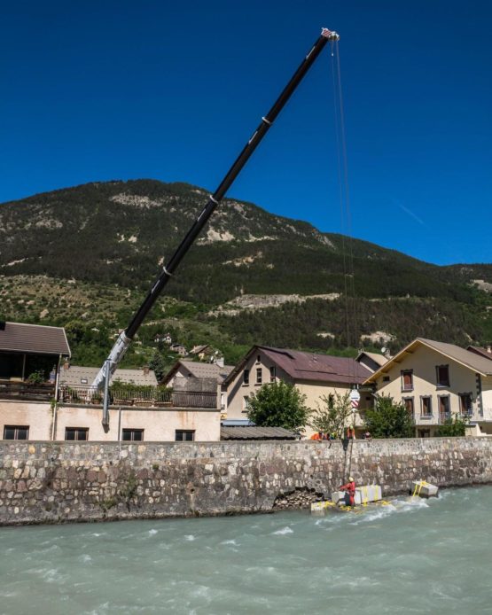 Reprise affouillement – L’Argentière La Bessée